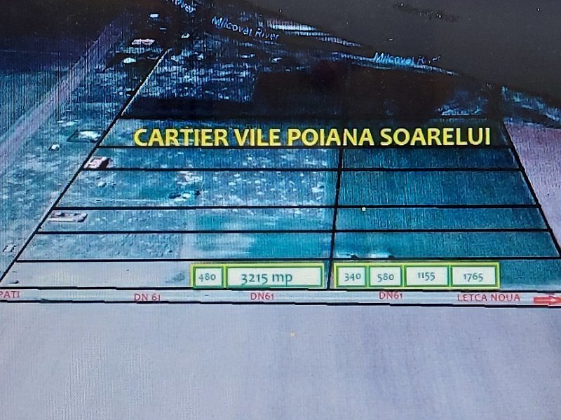 Letca Noua, DN61, teren intravilan